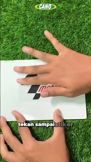 Cara Pasang Stiker UV DTF