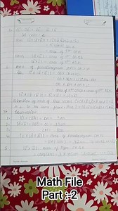 math practical file ☺️ class:-12 . Part:-2