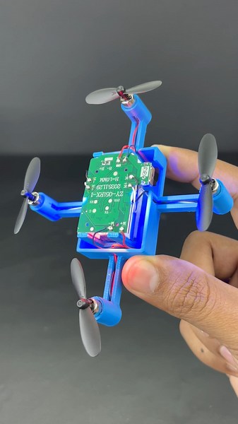 Diy Mini Drone at Home | Harish Projects🔥