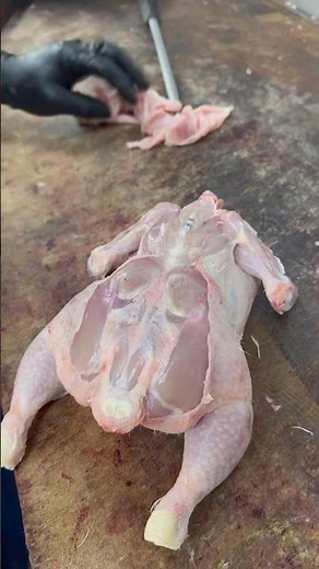 How to clean and remove chicken skin