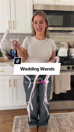 LED Wedding Wands: Adorable Alternative for Brides