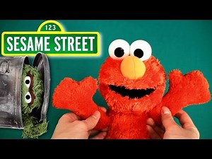 Sesame Street Tickle Time Elmo Laughs Fun Kids Toy Video