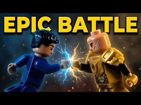 Epic Lego Superhero Stop Motion Invincible Style