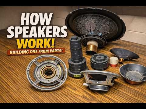 I Built My First Speaker at 12 — How Speakers Really Work DIY Speaker From Scratch!