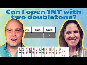 Strength for 1NT but with two doubletons... What to open? - with Marla Lawson