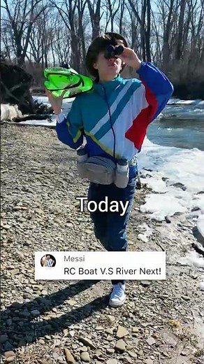 RC Boat V.S River!