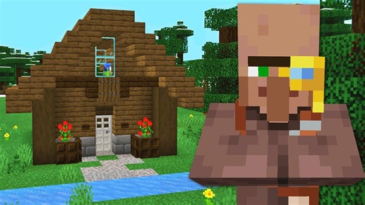 Survivor meets Felix the villager in Minecraft Xbox world