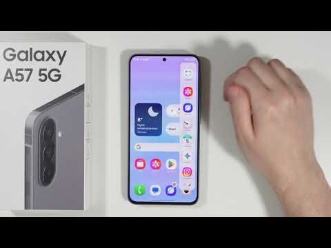 Samsung Galaxy A57: How to Use Edge Panels/Sidebar
