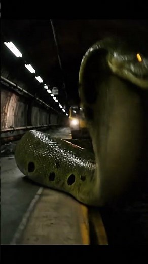 Plumber Finds GIANT SNAKE in a City Pipe #anaconda