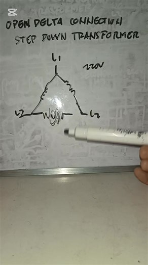 Open delta connection step down transformer secondary (for beginners) #bernaztvvlog | Bernaz tv