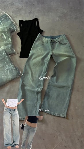 New drop lowrise jean