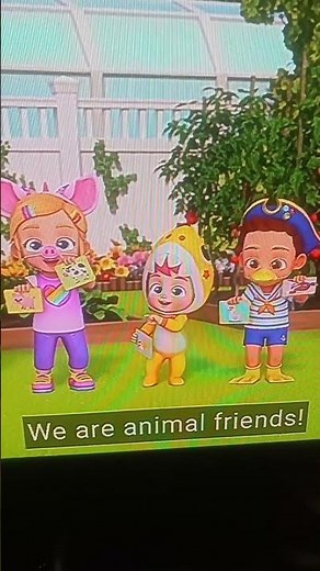 bebefinn, bora and Brody are cheering yay! sound effect