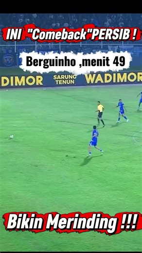 🛑 COMEBACK "PERSIB"YANG BIKIN MERINDING !!😮😮😮