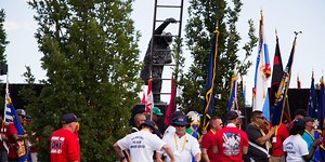 WATCH: International Association of Fire Fighters holds memorial for first time since 2019 in Colorado Springs