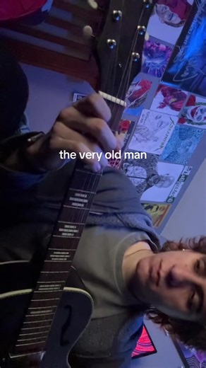 the very old man-hum probably won’t be the last time i cover this but this was the first recording i was happy with so here it is #hum #youdpreferanastronaut #steelguitar #humband #softmusic