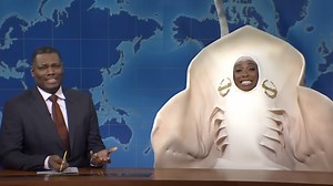 SNL skit features NC’s pregnant stingray explaining who her baby daddy is. Watch it here