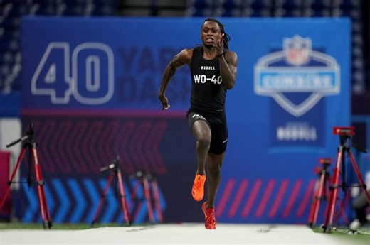 NFL combine records: 40-yard dash, bench press, vertical, broad jump, 3-cone, more