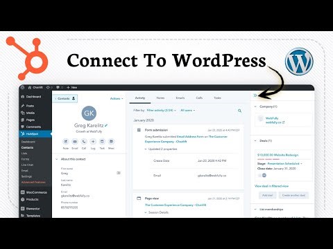 How To Connect HubSpot To WordPress (Sync Your Website Easily)