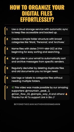 How to organize your digital files effortlessly? #ad (Verify Info)