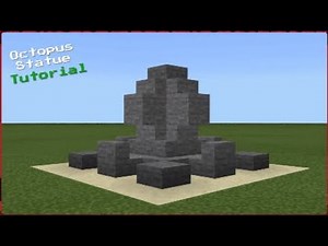 5x5 Octopus Statue Tutorial Minecraft