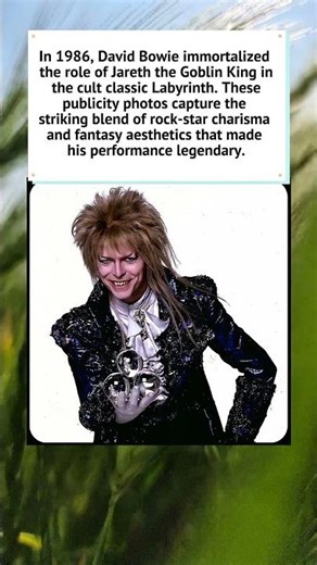 David Bowie: Jareth the Goblin King 1986 🔮