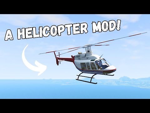 Flying a Helicopter in BeamNG Drive! (Bell 407)
