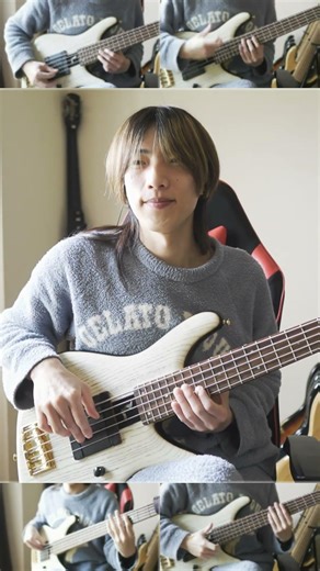 mofusand the animation Opening Theme【All On Bass】 #shorts