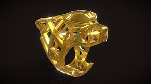 Panthere Ring - Download Free 3D model by voguart