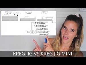 Kreg Jig System vs Kreg Jig Mini | This or That DIY | How to Use a Kreg Jig
