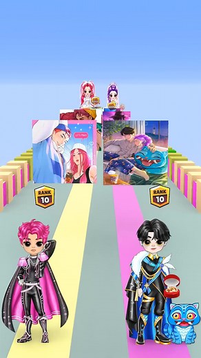 7.7K views · 197 reactions | Abby and Jinu in the continuous singing challenge to find a girlfriend #minecraft #funny #reels | Top reel | Facebook