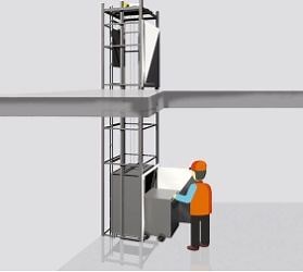 [Hot Item] Xyzlift Parallel Communication Dumbwaiter Lift Controller Cabinet for Kitchen and Goods/Home Lift