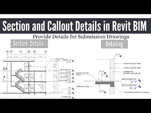 Section and Callout Details in Revit BIM | Advanced Detail in Revit