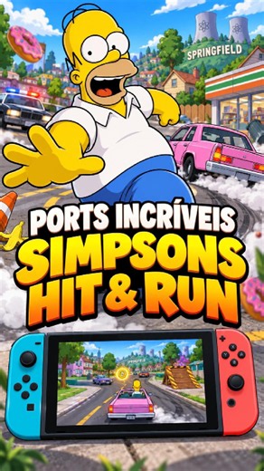 SIMPSONS HIT & RUN NO SWITCH INCRIVEL!!!