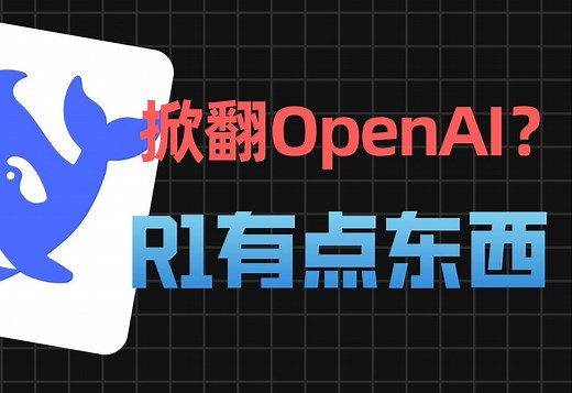 DeepSeek R1试用、解析加部署，一个视频带你上手DeepSeek R1模型