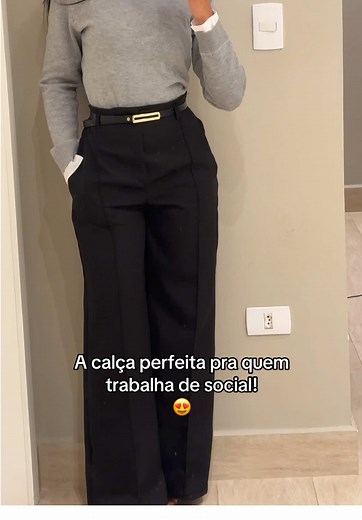 Calça Social Perfeita Para o Trabalho