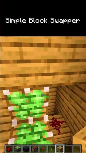 Minecraft Block Swapper #shorts #minecraft #gaming