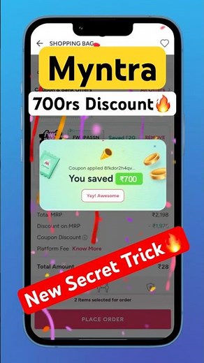 Myntra Discount Code 😱 (Secret trick)🔥| Gift Card Hack to Save 50% off on Every Order (2026)