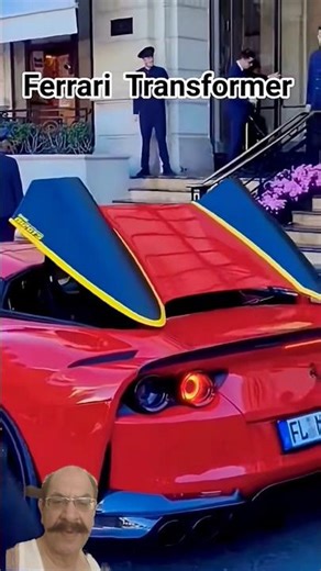 Ferrari Transformer #ferrari #monaco #millionairevibes