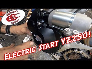 Installing the Panthera Motorsports Electric Start Kit On a YZ250