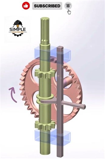 How This Gear Only Spins One Way 😱 | Ratchet Mechanism Explained