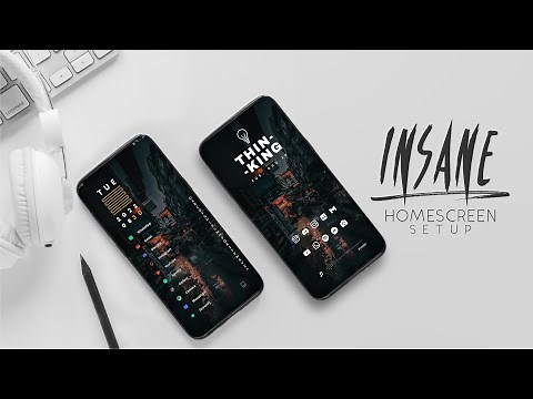 Smart Launcher & Niagara Launcher Dark setups