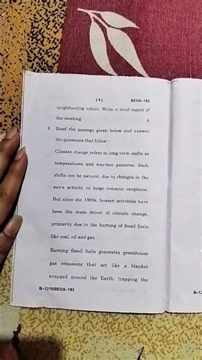 BEGS 183 June 2025 question paper Writing and study skills #ignou