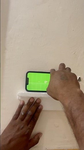 How to check Level using iPhone 📱📐 #shorts #sainiadvisor