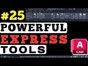 25 YQArch Express Tools | AutoCAD Tutorial |