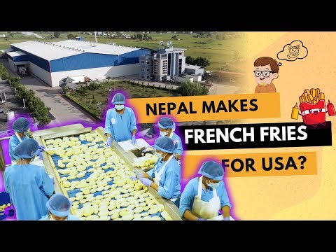 Nepal's Biggest French Fries Factory
