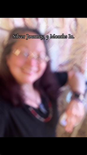 Silver Journey, 9 months in! I’m really enjoying the vibe. #silversisters #silversistersinternational #silverhair #silverhairdontcare #grayhair