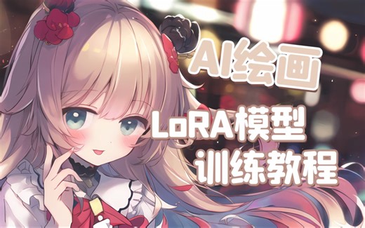 【AI绘画】最佳画风/人物模型训练！保姆式LoRA模型训练教程 一键包发布