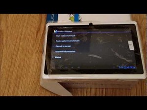 Tablet Q88 Android Benchmarks Antutu Quadrant Review