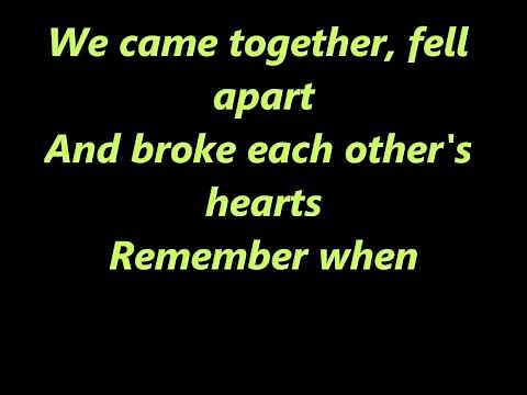 Remember When- Alan Jackson [Lyrics]