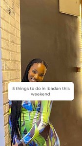 Want to have a great time in Ibadan this weekend? Check out our Hello Ibadan guide for all the fun things to do: Thrift Attic, a Fashion Popup Shop | @thriiftattic 🗓️ : Friday, 23rd June | 2pm 📍 : Faculty of Arts Quadrangle, University of Ibadan 🎟️ : FREE ~~~ Paintball x Chill | @visitmas 🗓️ : Saturday, 24th June | 11am 📍 : Agodi Gardens, Agodi 🎟️ : ₦8,000 ~~~ Ibadan Foodies Hangout | @ibadan_food_express 🗓️ : Sunday, 25th June | 3pm 📍 : DOAK Place, N6B/786, Oyo Road, Samonda 🎟️ : FREE 